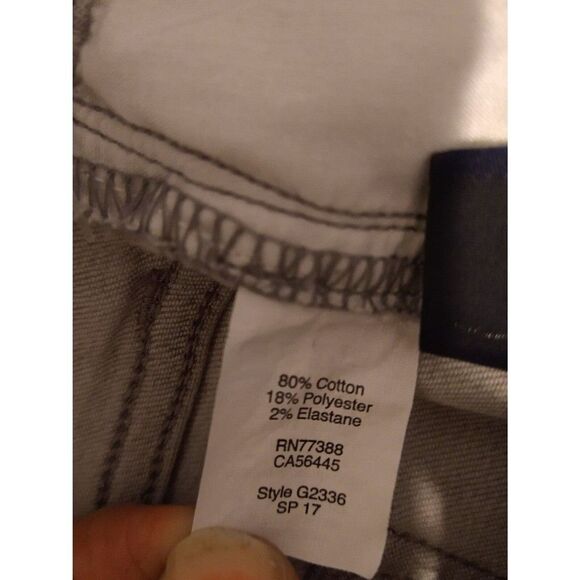 J.crew size 24 gray & white distressed jeans - Picture 7 of 7
